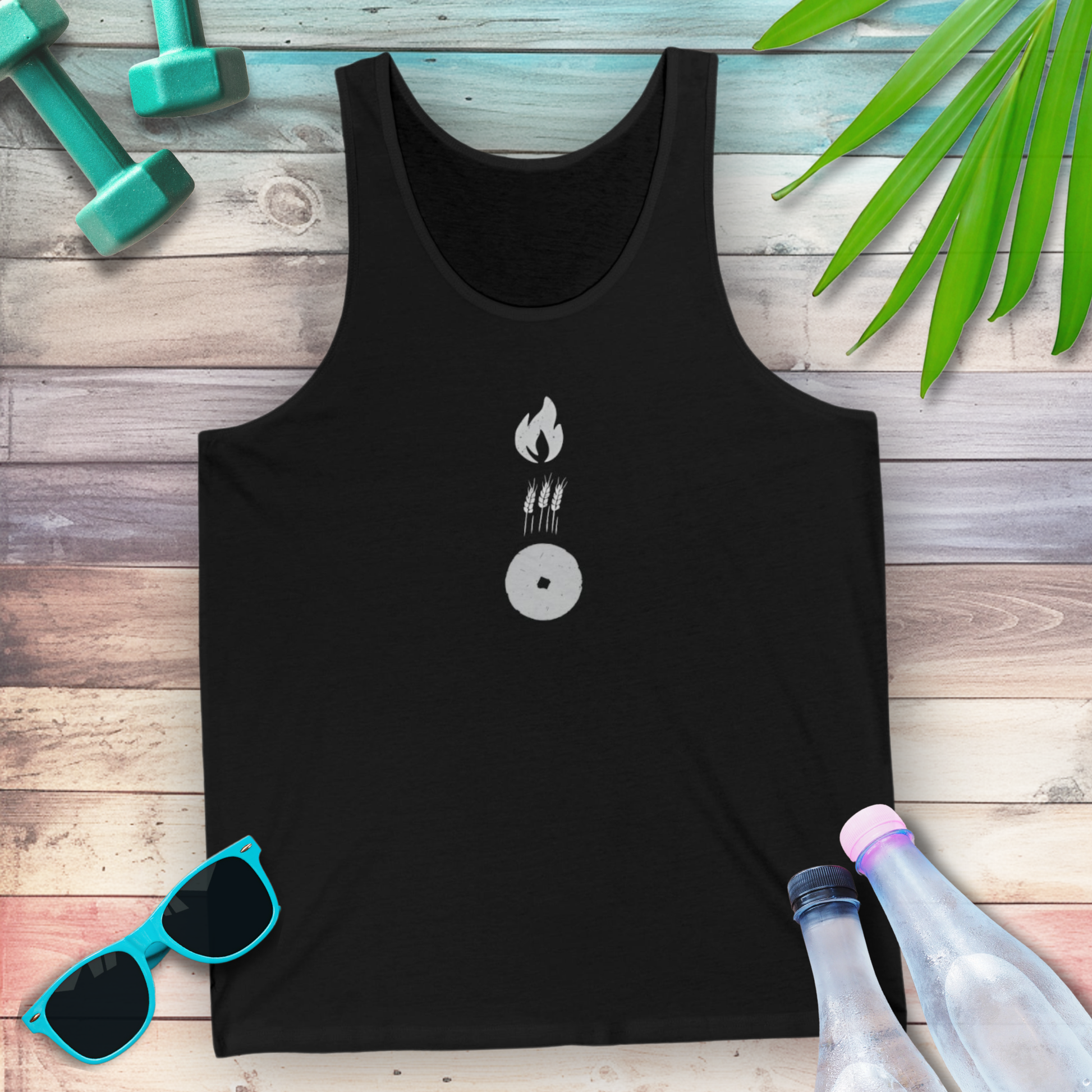 Foundations of Humanity science history tank top — STEMRoll science apparel