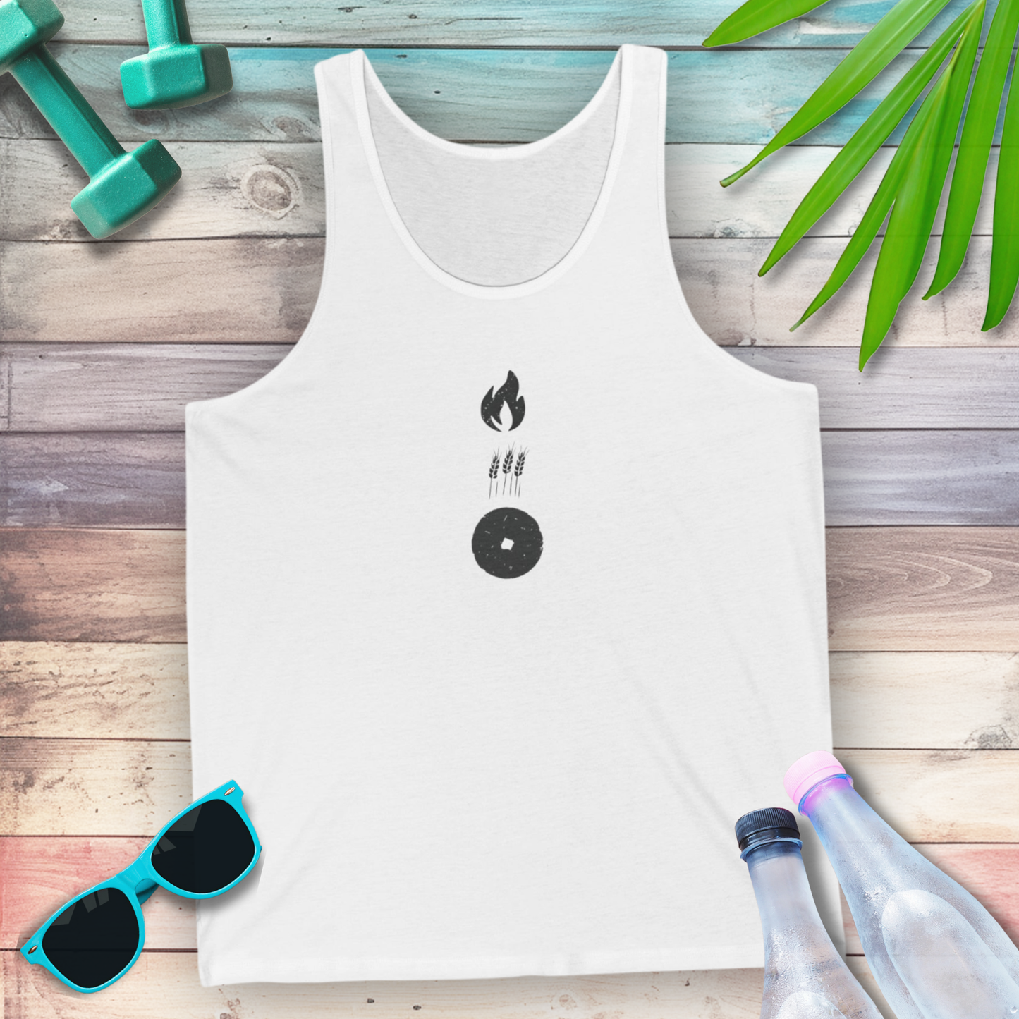 Foundations of Humanity: Fire, Farming, and the Wheel Tank Top