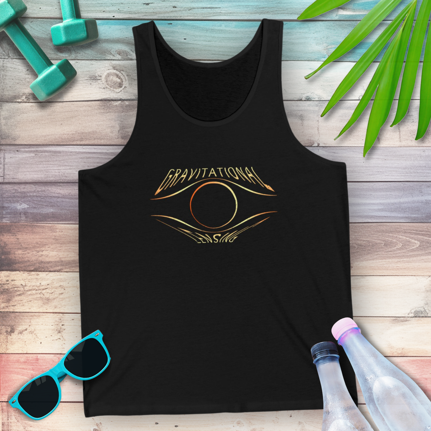 Gravitational Lensing: How Gravity Bends Light Tank Top
