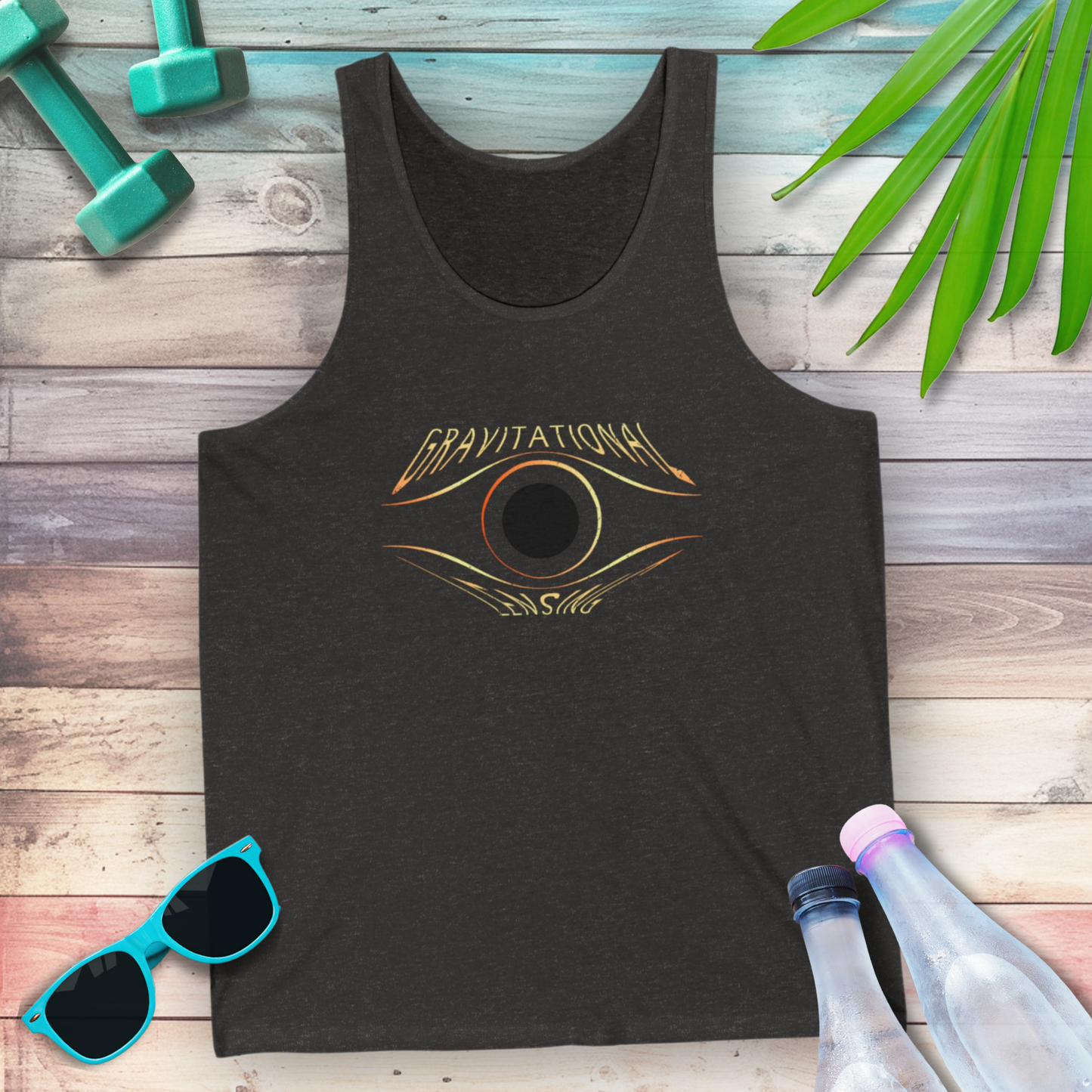 Gravitational Lensing: How Gravity Bends Light Tank Top