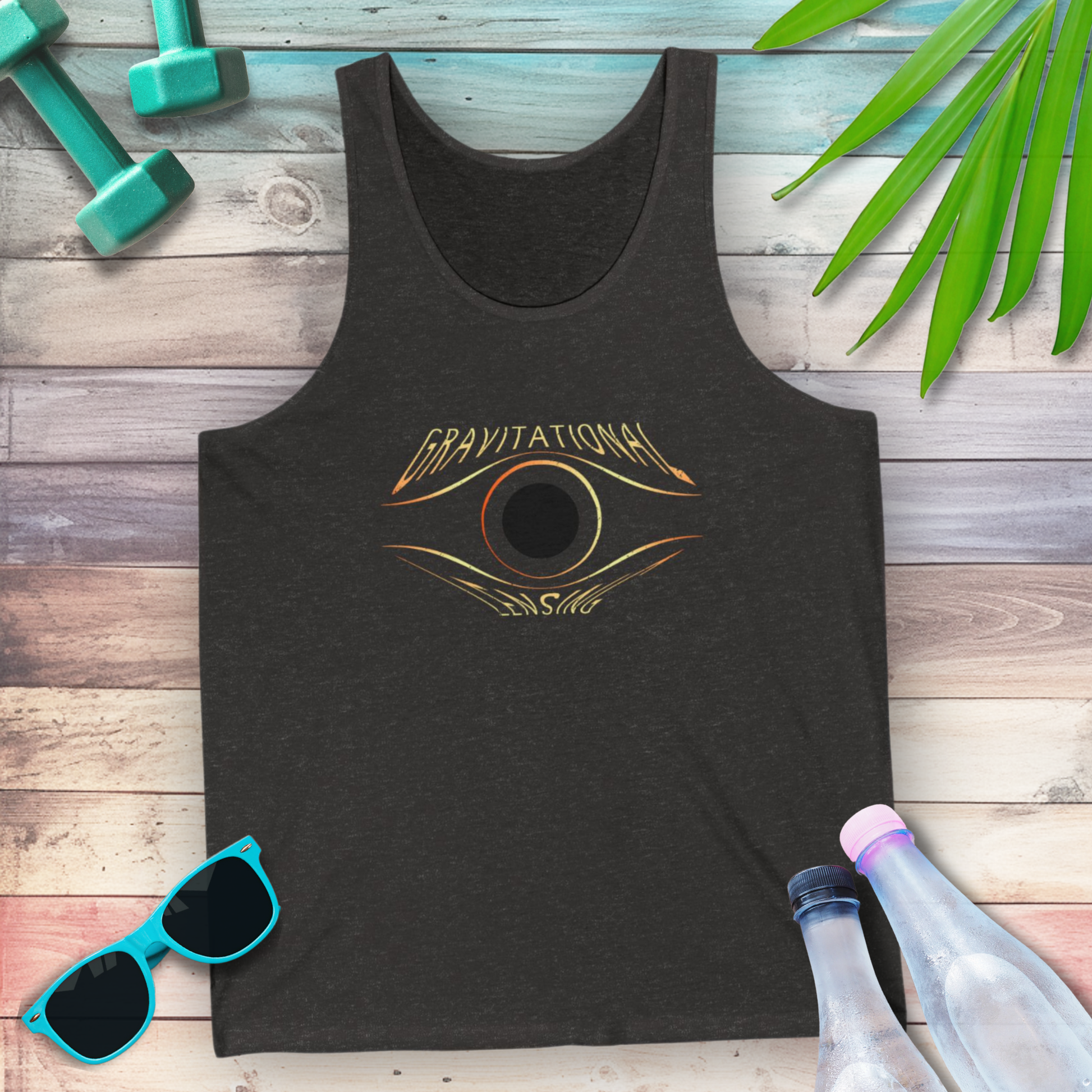 Gravitational Lensing: How Gravity Bends Light Tank Top