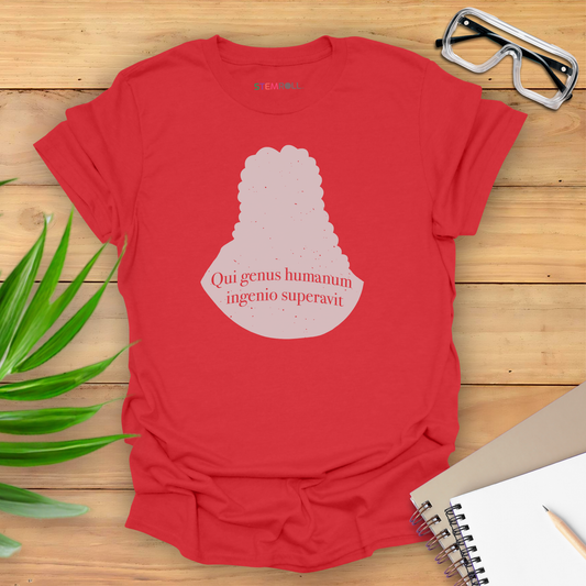 Isaac Newton: "Qui genus humanum ingenio superavit" T-shirt