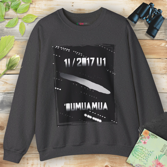Oumuamua cosmic wanderer interstellar object sweatshirt — STEMRoll astrophysics science apparel