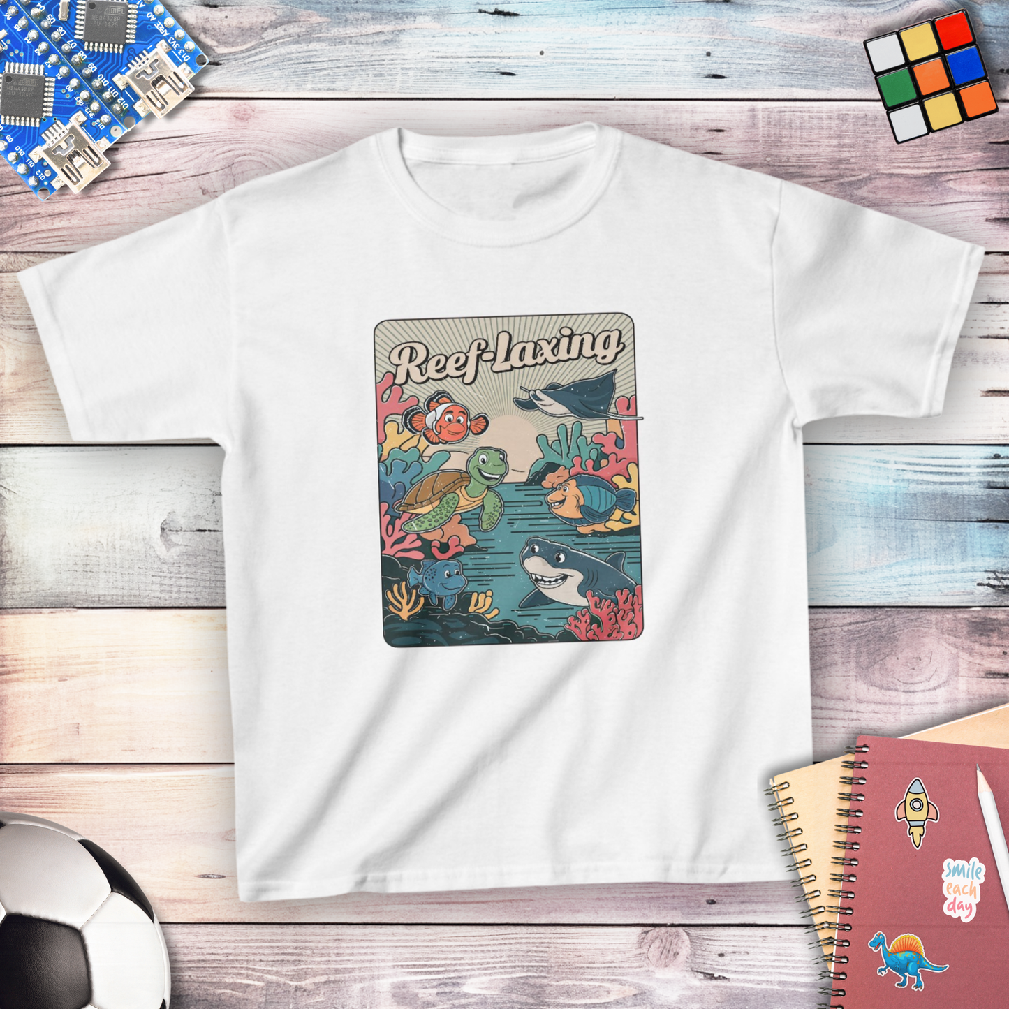 Reef-Laxing: Exploring the Science of Coral Reefs Youth T-shirt