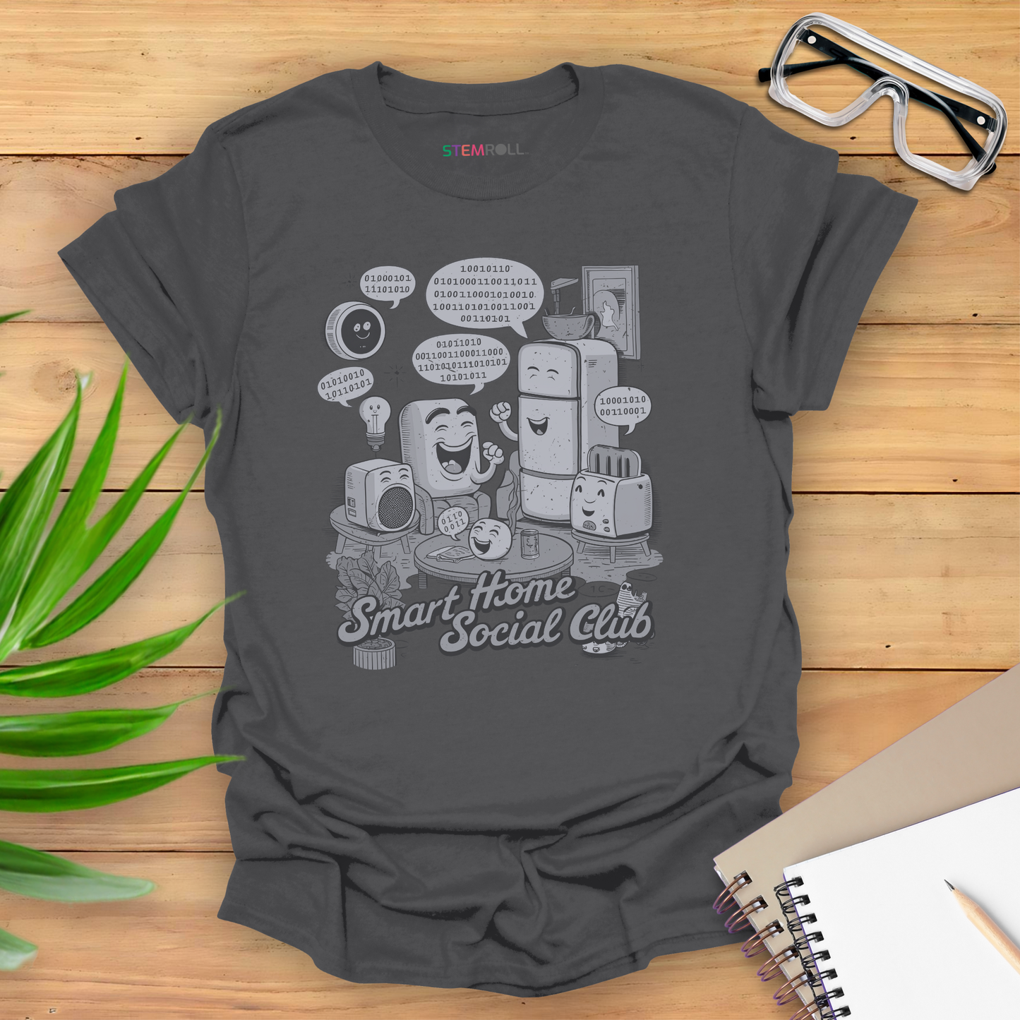 Smart Home Social Club Charcoal / S