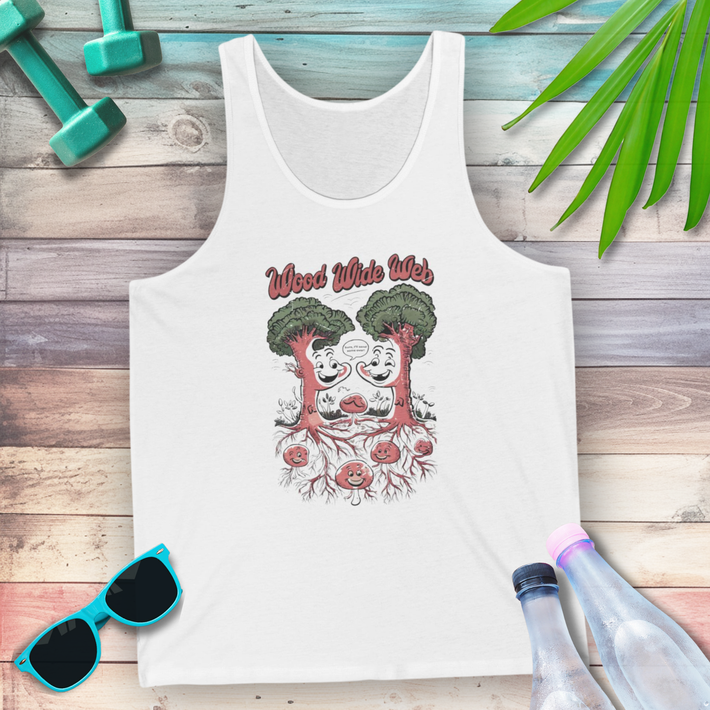 The Wood Wide Web: Nature’s Internet Tank Top