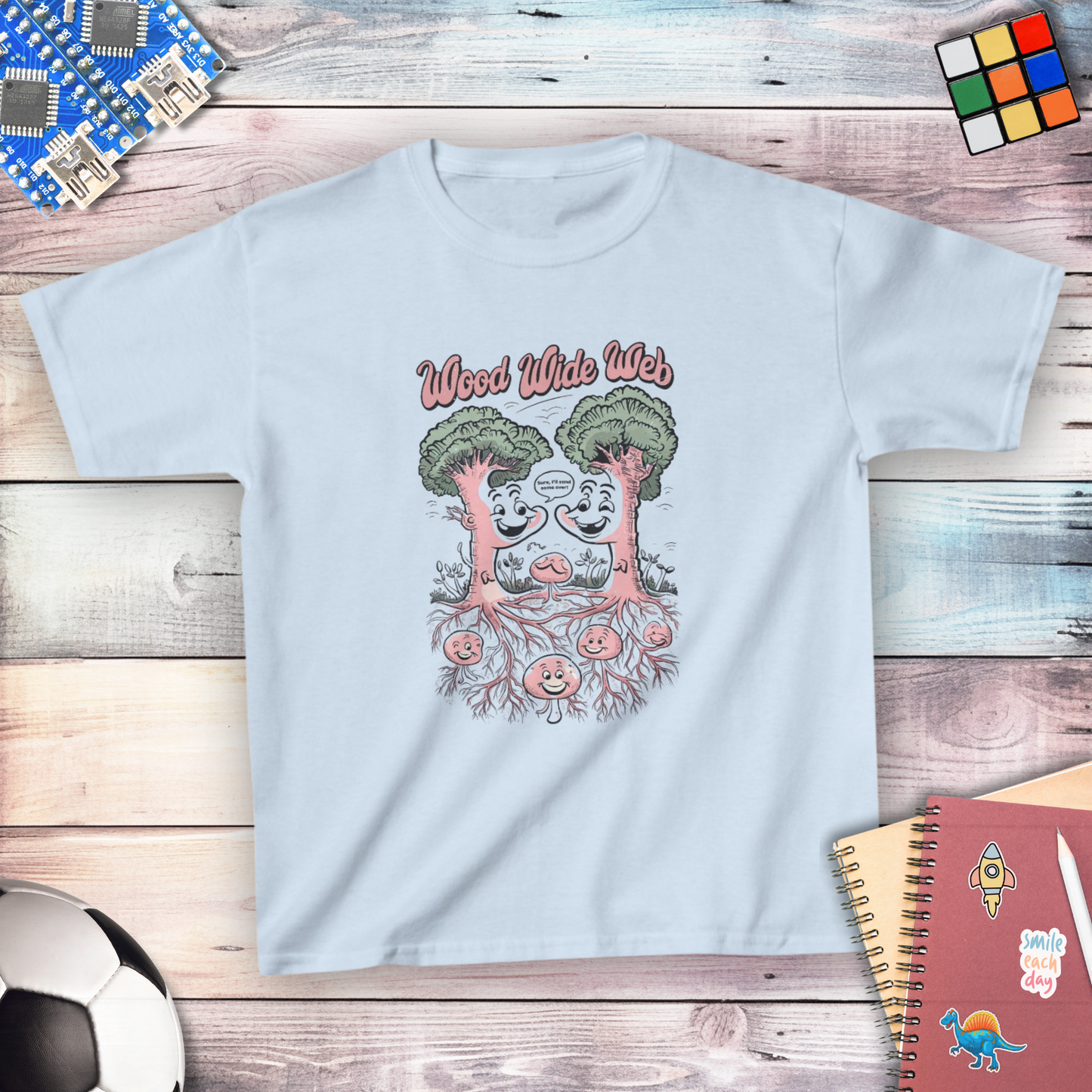 The Wood Wide Web: Nature’s Internet Youth T-shirt