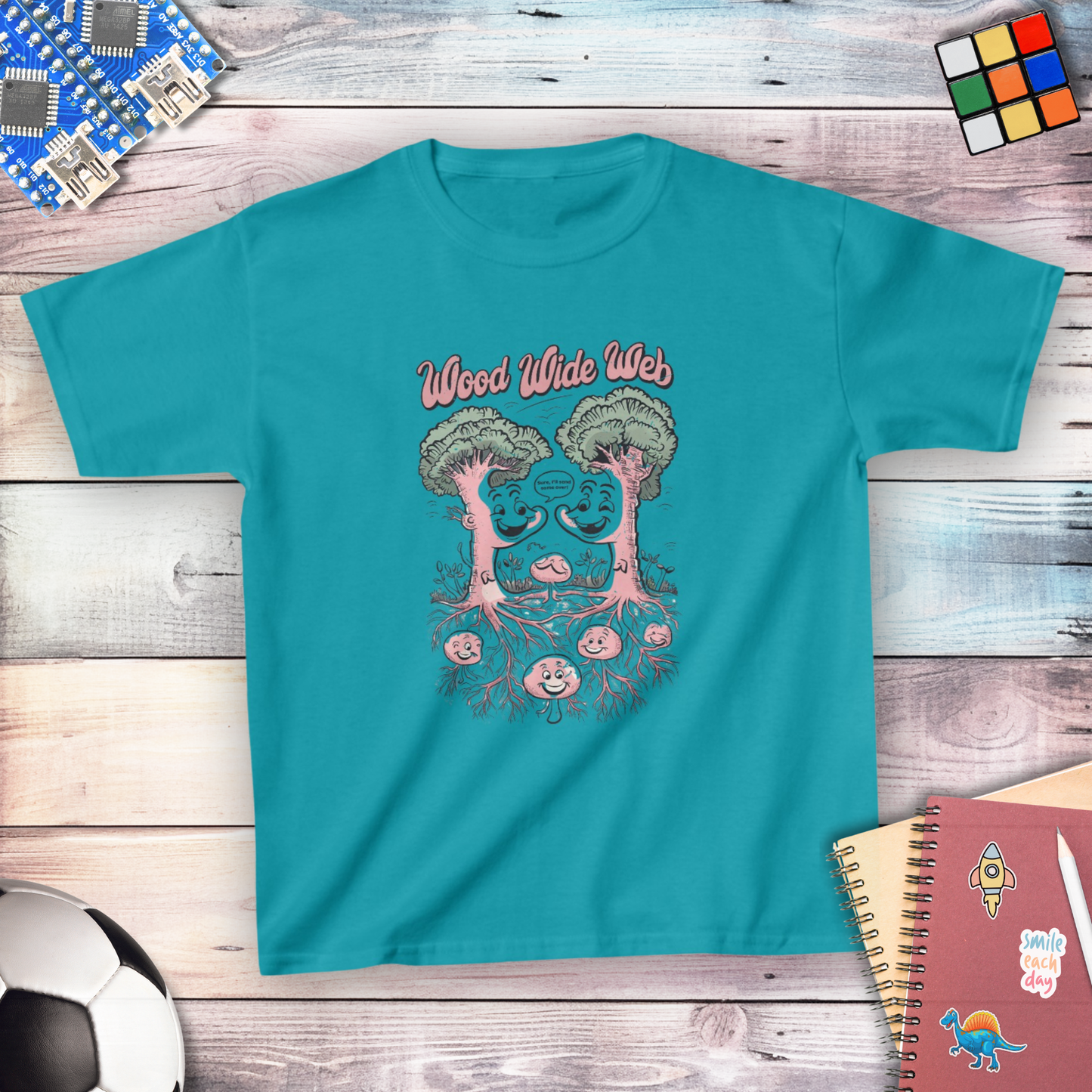 The Wood Wide Web: Nature’s Internet Youth T-shirt