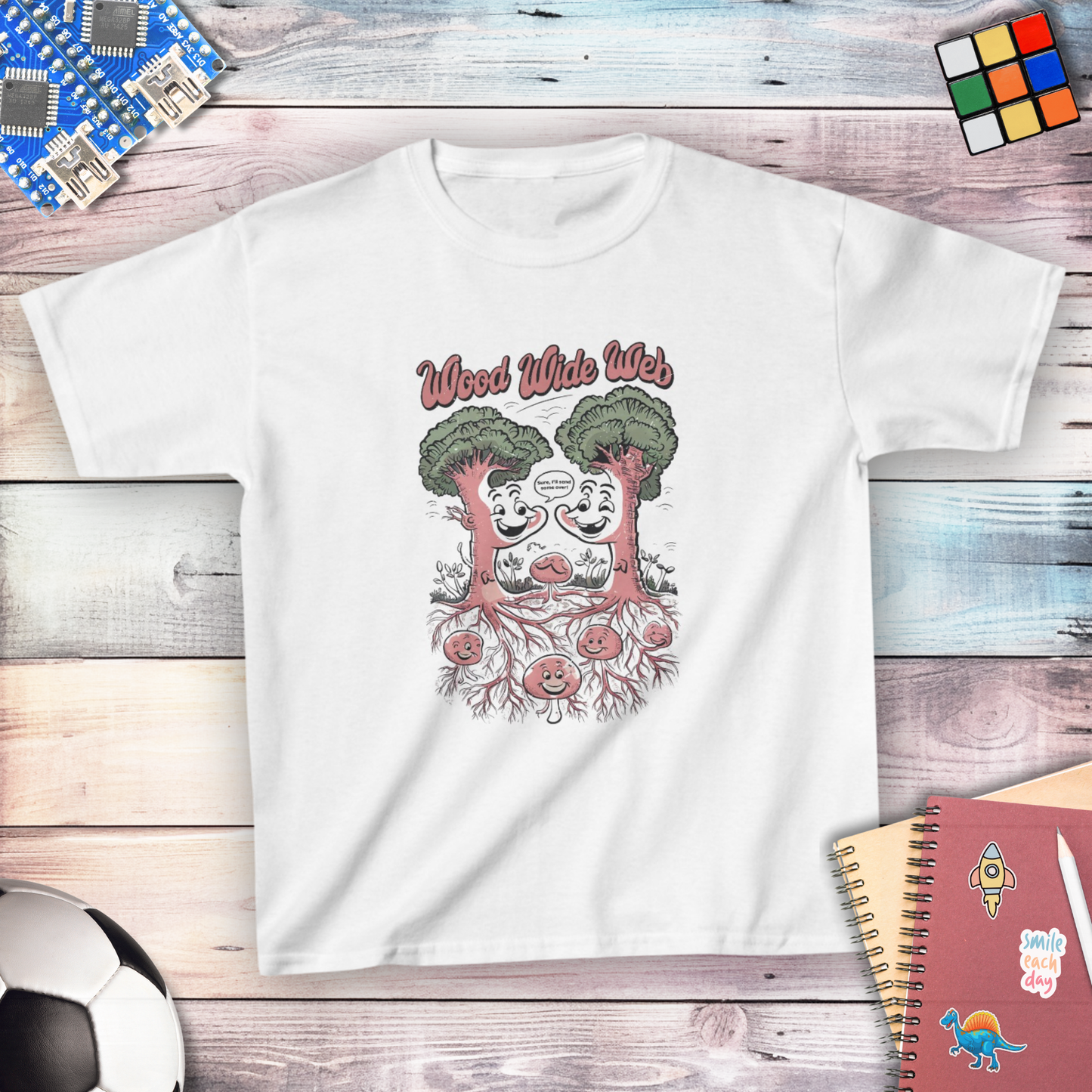 The Wood Wide Web: Nature’s Internet Youth T-shirt