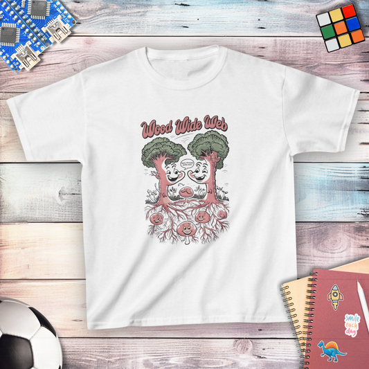 The Wood Wide Web: Nature’s Internet Youth T-shirt