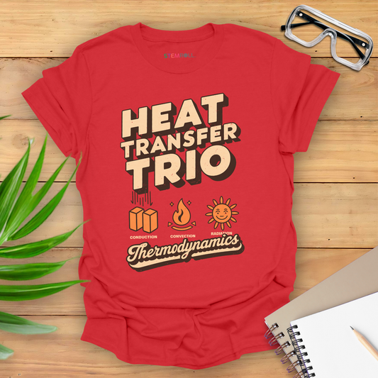 Thermodynamics: Heat Transfer Trio T-shirt