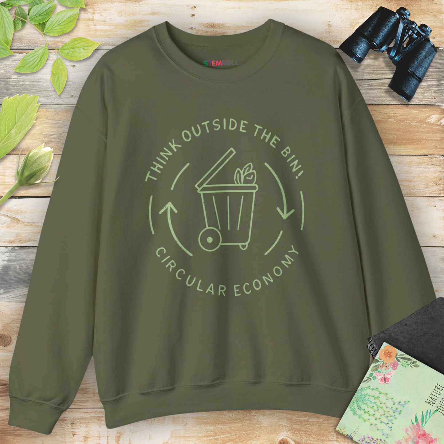 Think Outside the Bin! | Circular Economy Sweatshirt