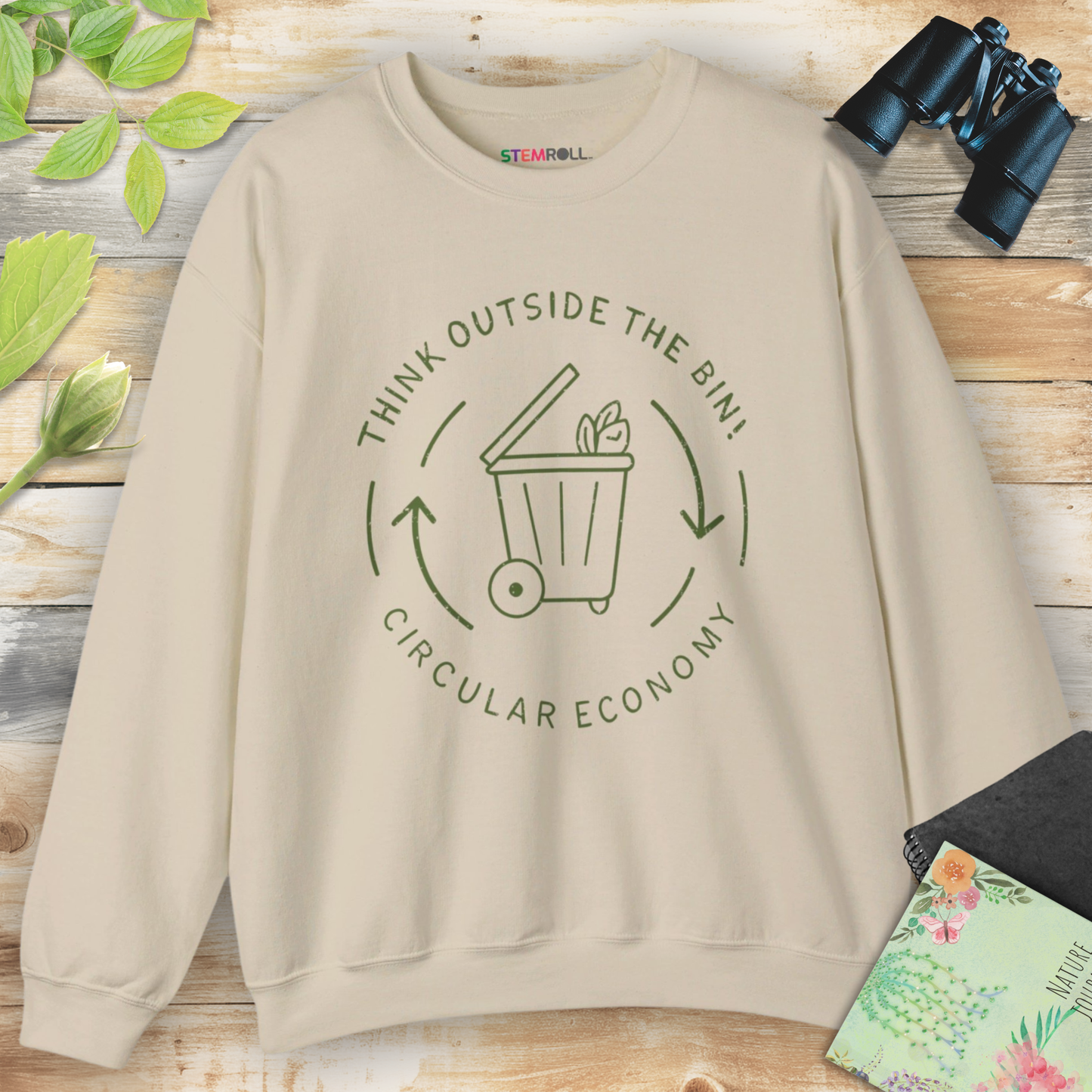 Think Outside the Bin! | Circular Economy Sweatshirt