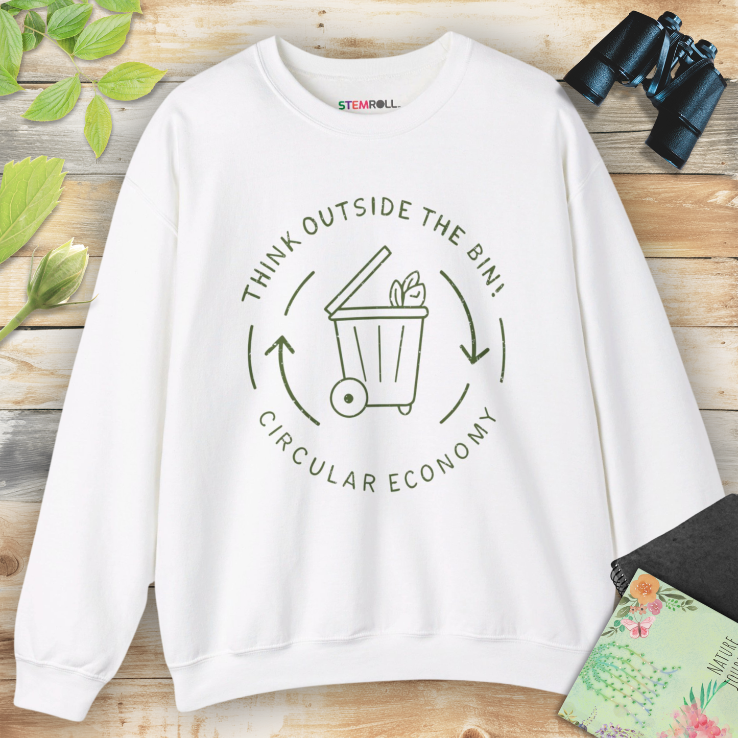 Think Outside the Bin! | Circular Economy Sweatshirt