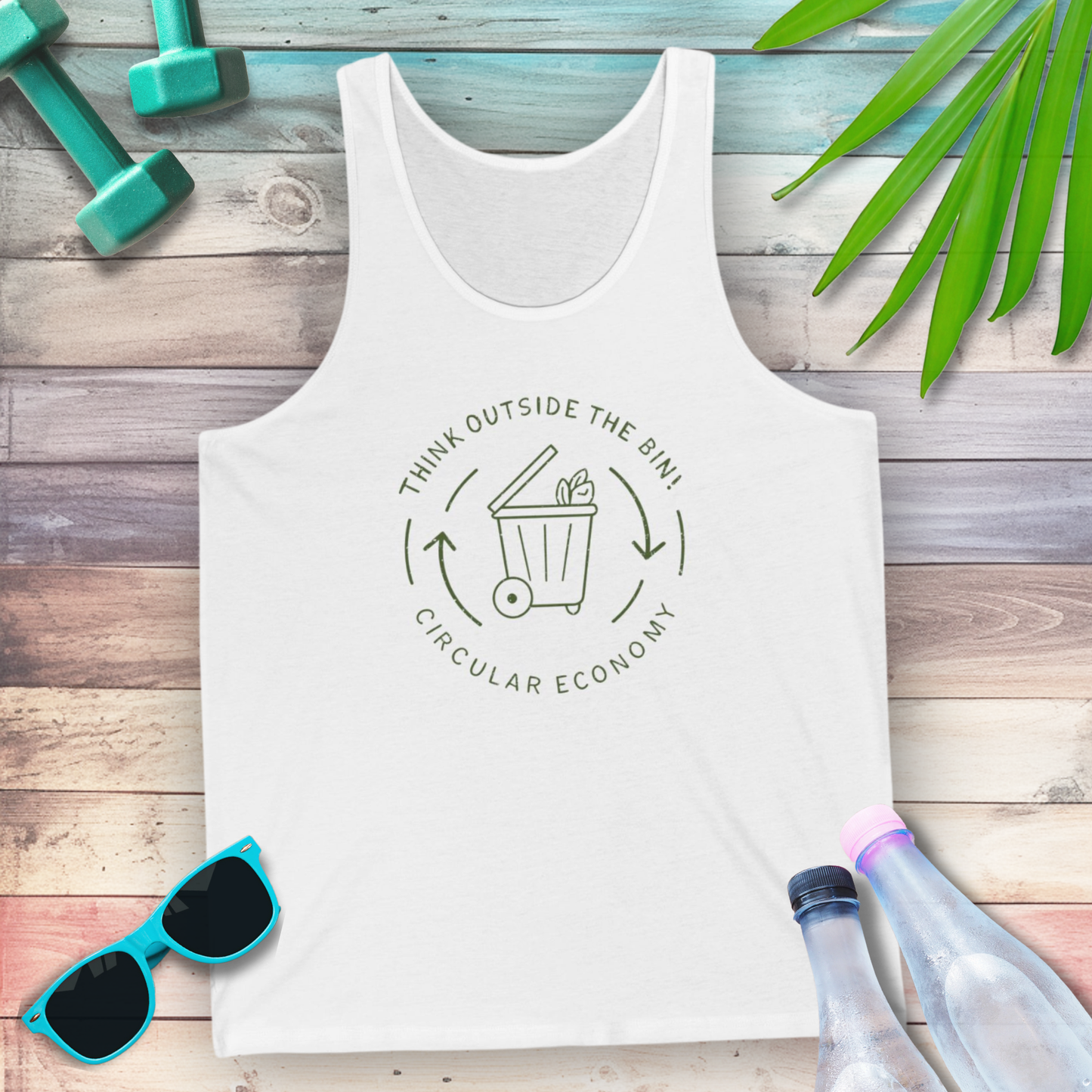 Think Outside the Bin! | Circular Economy Tank Top