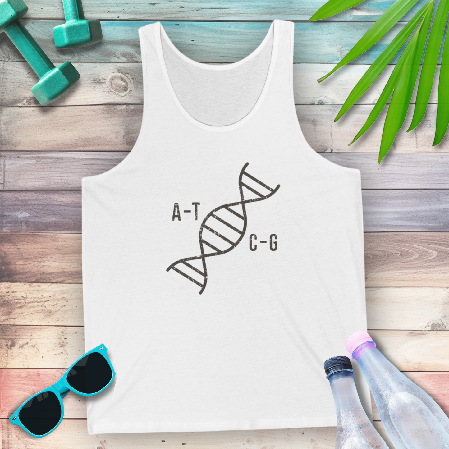 Unraveling A, T, C, G Tank Top