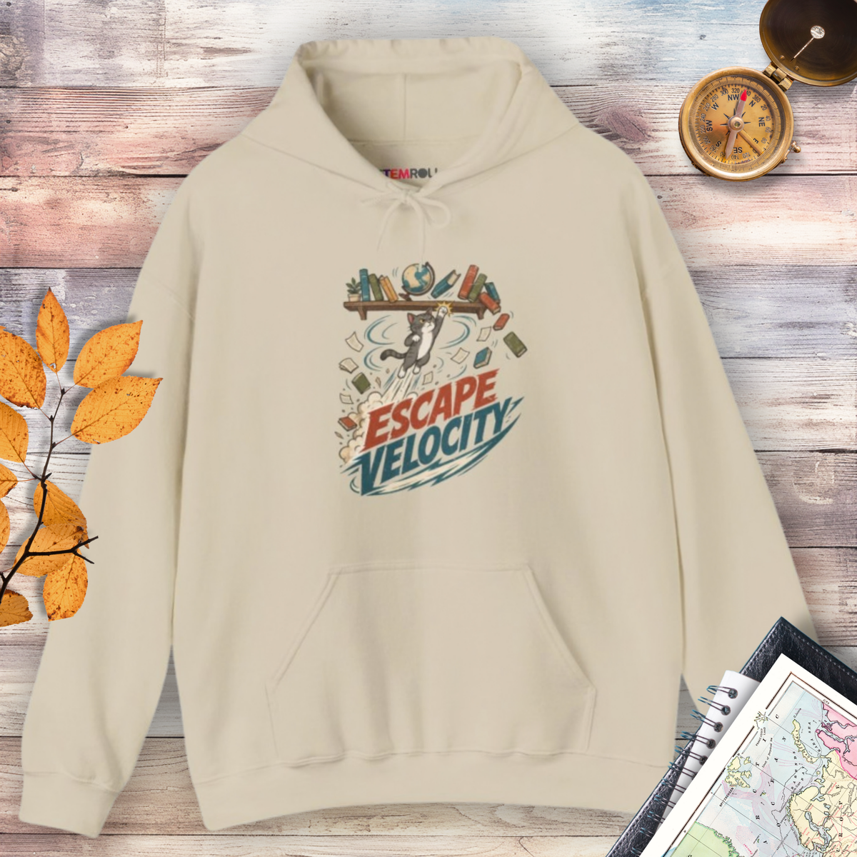 Escape Velocity Hoodie - Sand | Native Canva replacement 2026-09-25