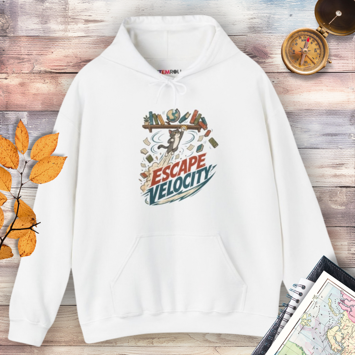 Escape Velocity Hoodie - White | Native Canva replacement 2026-09-25