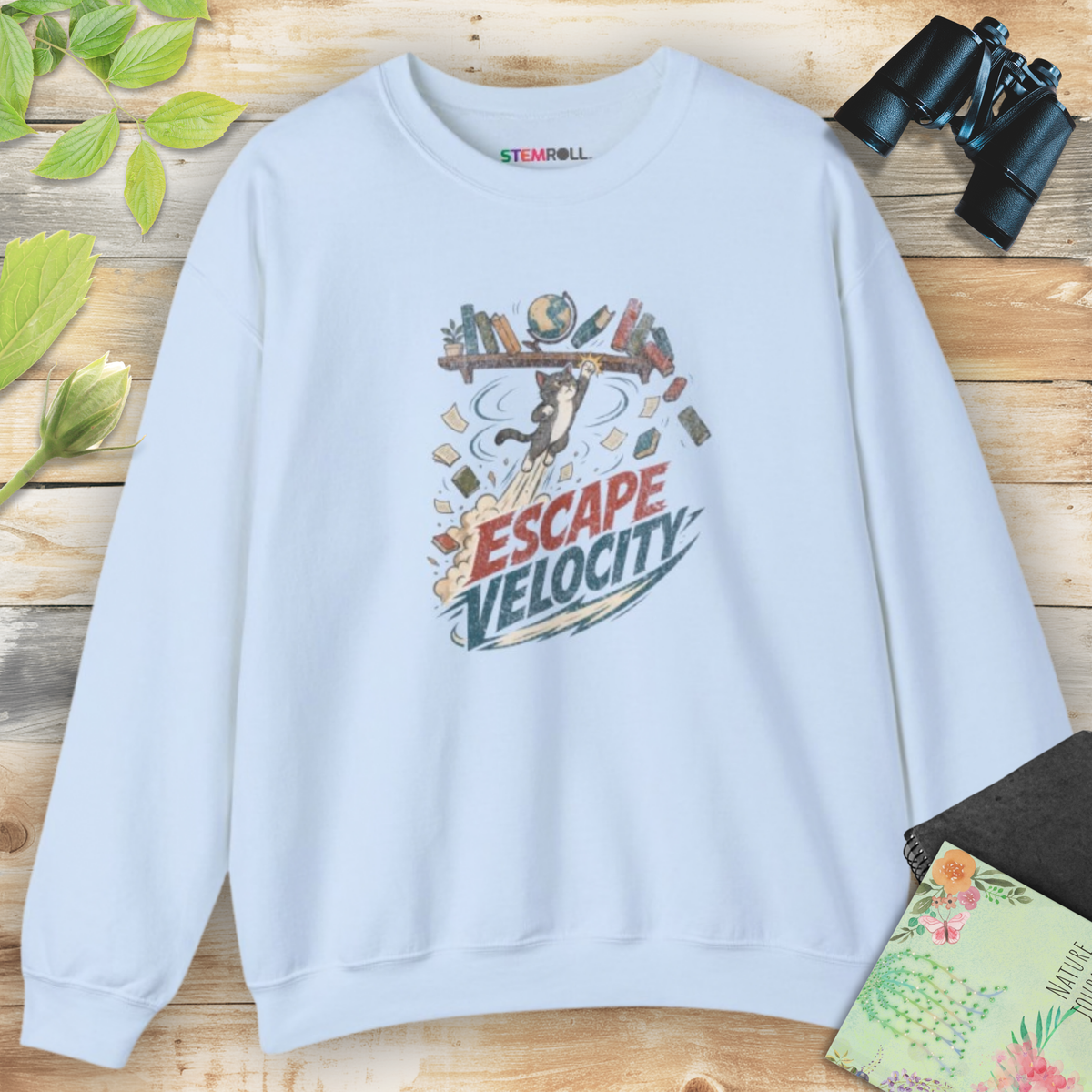 Escape Velocity Sweatshirt - Light Blue | Native Canva replacement 2026-09-25