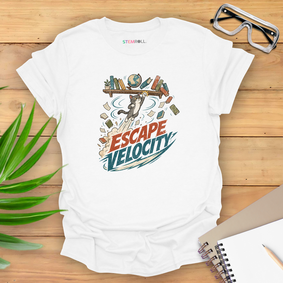 Escape Velocity T-shirt - White | Native Canva replacement 2026-09-25