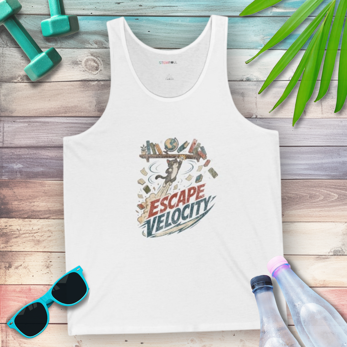 Escape Velocity Tank Top - White | Native Canva replacement 2026-09-25