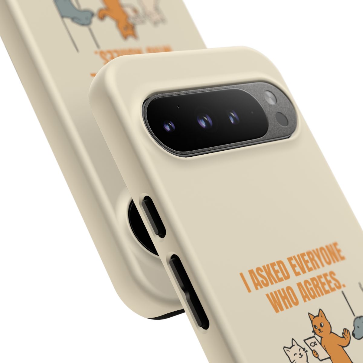 I Asked Everyone Who Agrees - Tough Phone Case (Google Pixel) - Google Pixel 9 Pro XL / Matte - other - Printify gallery 53
