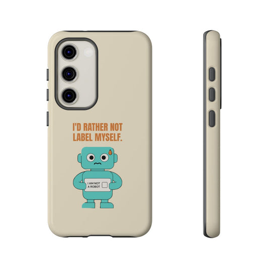 I'd Rather Not Label Myself - Tough Phone Case (Samsung Galaxy) - Samsung Galaxy S23 / Glossy - other - Printify gallery 1