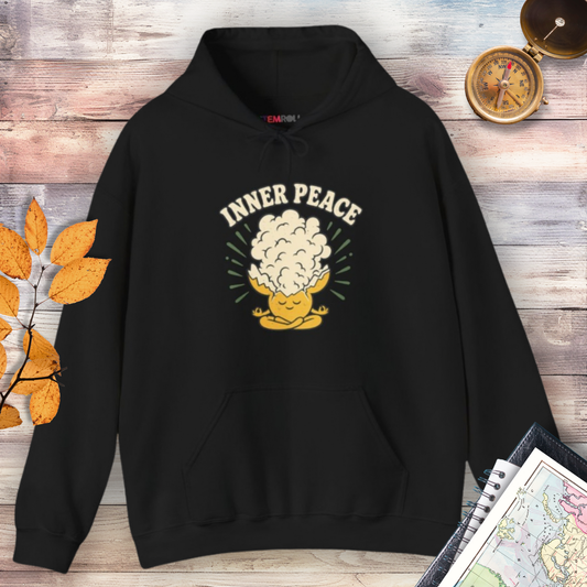 Inner Peace Hoodie - Black | Native Canva replacement 2026-09-25
