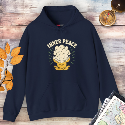 Inner Peace Hoodie - Navy | Native Canva replacement 2026-09-25