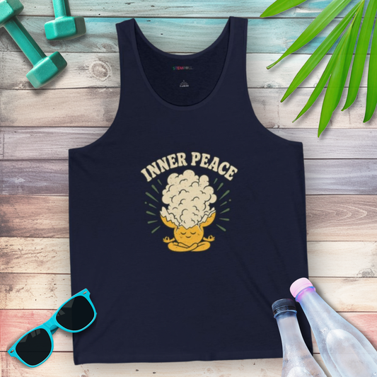 Inner Peace Tank Top - Navy | Native Canva replacement 2026-09-25