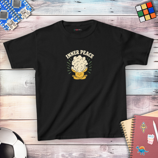 Inner Peace Youth T-shirt - Black | Native Canva replacement 2026-09-25