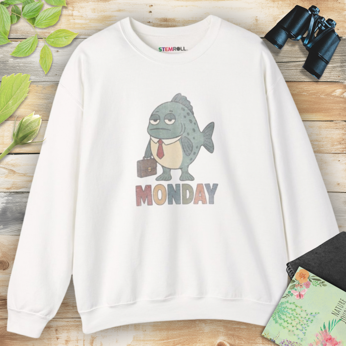 Monday Sweatshirt - White | Native Canva replacement 2026-09-25