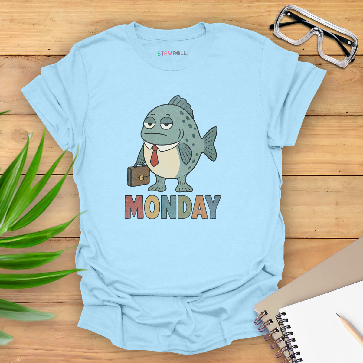 Monday T-shirt - Light Blue | Native Canva replacement 2026-09-25